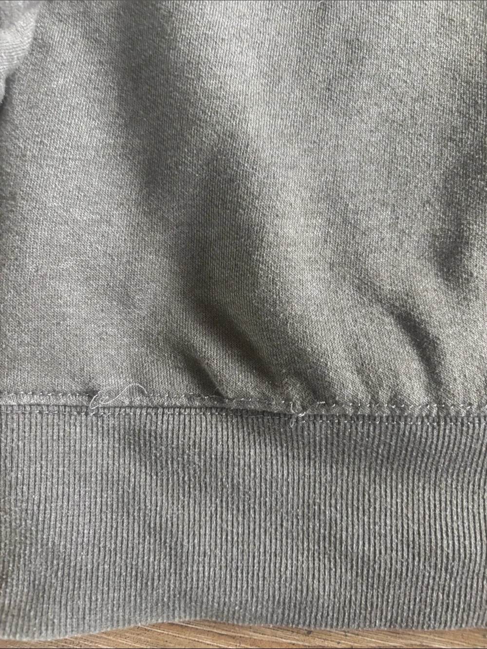 The North Face Gray Pullover Hoodie with White Logo
